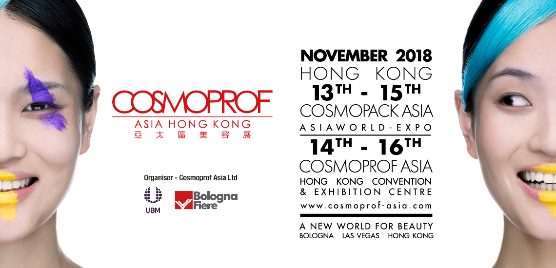 CosmoProf ASIA-Hong Kong,November-2018